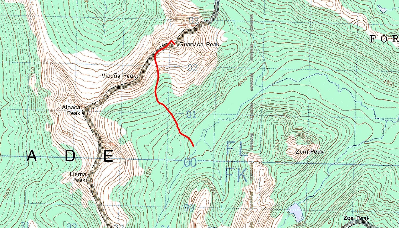 Coquihalla Summit Area - Kamloops Trails